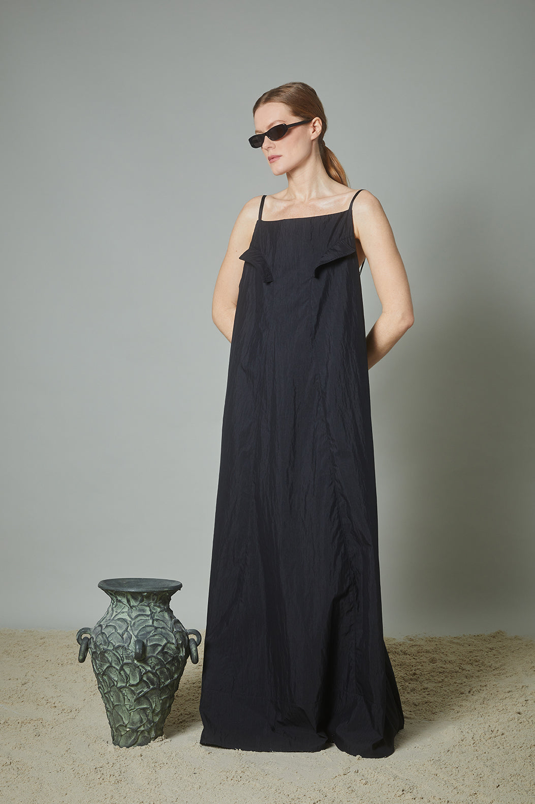 Coquette women's designer Dunes sundress, chic and casual summer dress with a flattering fit, perfect for warm weather and stylish outdoor adventures.