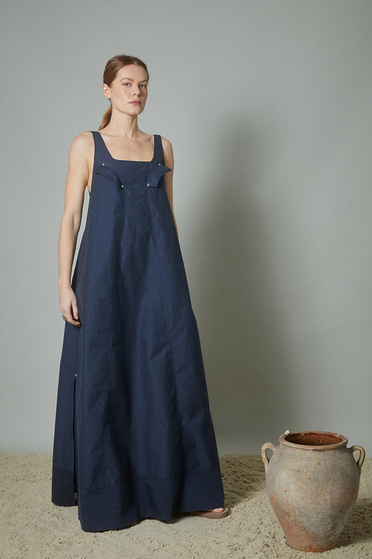 Denim Dunes Sundress