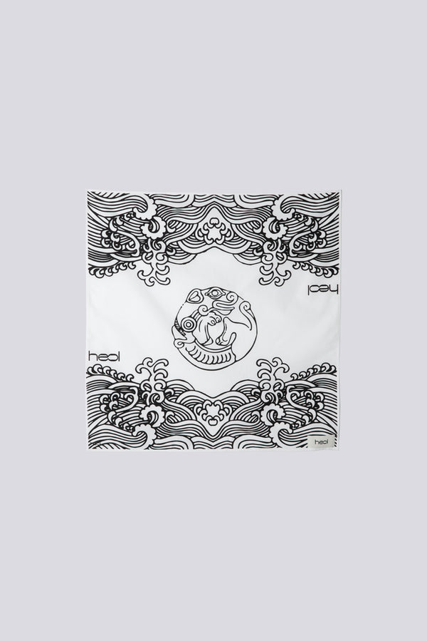 Coquette women's designer bandana, chic and casual accessory for everyday wear, perfect for adding a stylish touch to any outfit.