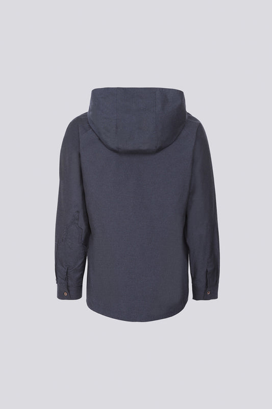 Hooded shirt