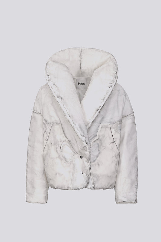 Coquette women's designer down jacket, stylish and warm winter coat, casual and chic outerwear perfect for colder months, offering comfort and elegance for everyday wear.