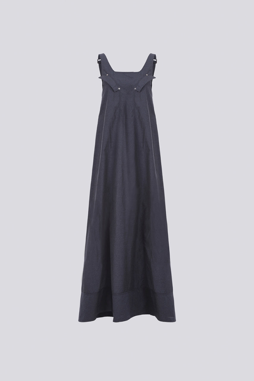 Coquette women's designer denim sundress, casual chic summer dress with a stylish and comfortable fit, perfect for warm weather and outdoor events