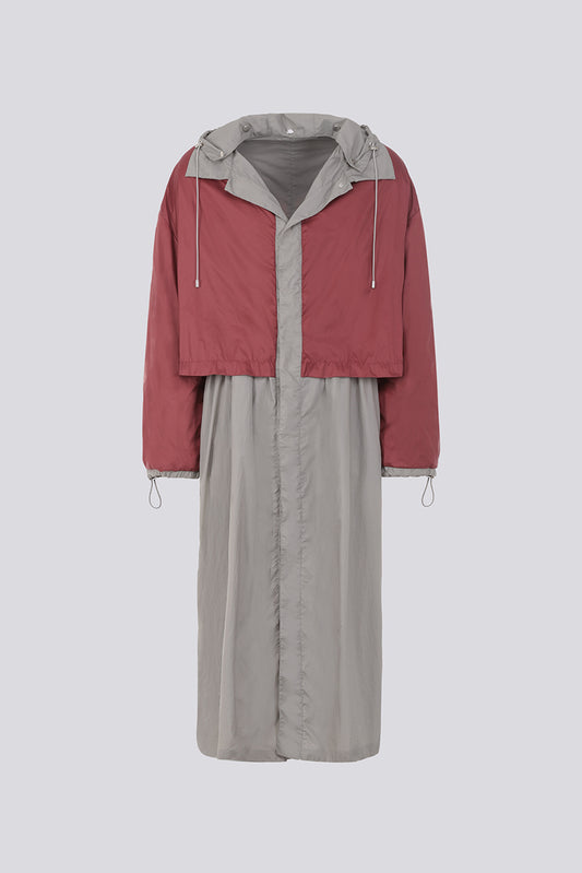 Tore-Khol' Maxi Reversible Raincoat